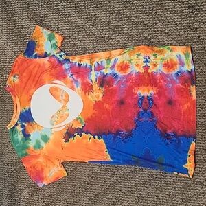 Tye-Dye Print Alien Dress